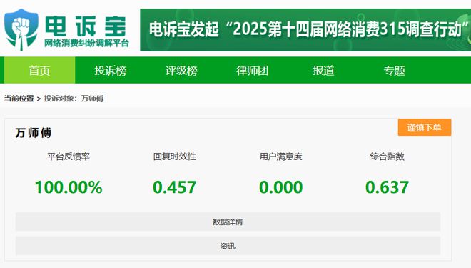 师傅”封号判定不公正 强制取消订单凯发k8国际娱乐首选用户投诉“万